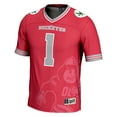 thumbnail image 2 of Men's GameDay Greats #1 Scarlet Ohio State Buckeyes Icon Print Football Fashion Jersey, 2 of 4