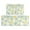 Lemon Art, variant on Lemon Decor Rugs and Mats Non Skid Washable Absorbent Microfiber Soft Kitchen Mat for Floor Set Of 2 Decor Stain Resistant 17"x47"+17"x30"
