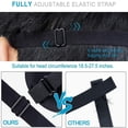 thumbnail image 4 of HLONK Sleep Mask 3 Pack  Upgraded 3D Contoured 100% Blackout Eye Mask for Sleeping with Adjustable Strap  Comfortable, 4 of 7