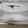 thumbnail image 6 of Ambesonne Grunge Place Mats Set of 4, Heron Birds, Standard Size, Black Grey, 6 of 6