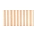 thumbnail image 2 of Haosy Light Orange and White Striped Bathroom Rugs Non Slip Absorbent Soft Plush Quick Dry Bath Mat, 39"x20", 2 of 8