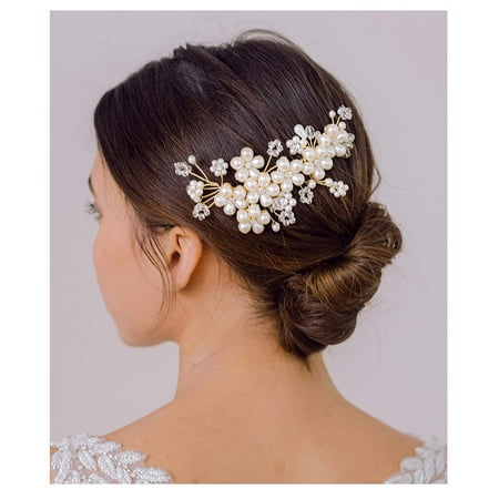 Pearl Bridal Hair Comb,Wedding Hair Clip Handmade Wedding Hair Accessories for Brides | Walmart Canada Pearl Bridal Hair Comb,Wedding Hair Clip Handmade Wedding Hair Accessories for Brides | Walmart Canada