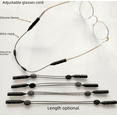 thumbnail image 4 of Correa de cuerda para gafas Cordón ajustable para gafas Gafas deportivas Gancho para la oreja antideslizante Cubierta anticaídas para los ojos Cubierta antideslizante, 4 of 5