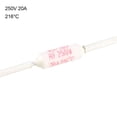 thumbnail image 3 of Uxcell 250V 20A 216 Celsius Circuit Cut Off Temperature Thermal Fuses Ceramics 2pack, 3 of 5