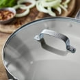 thumbnail image 6 of Bobby Flay by GreenPan Professional Ceramic Nonstick 4.5-Quart Sauté Pan with Lid, Graphite, 6 of 8