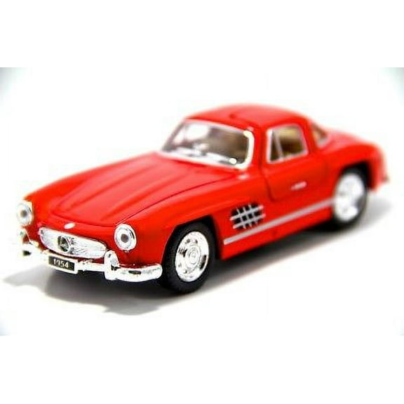 5" Kinsmart 1954 Mercedes Benz 300 SL Coupe Diecast Model Toy 1:36 Red