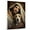 American English Coonhound, variant on Wirehaired Pointing Griffon Dog Wall Art, Funny Animal Canvas Wall Decor for Bedroom, Printed And Stretched On Wooden Frame, Ready To Hang, Nursery, Living Room Decor 12x18 inch