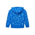 thumbnail image 3 of Wonder Nation Girls Long Sleeve Fleece Graphic Hoodie, Sizes 4-18 & Plus, 3 of 3