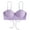 Z1-Purple, variant on Bikini Top for Women Swim Tops Push Up Bathing Suit Shell Bra Quick Dry Tops Purple, L