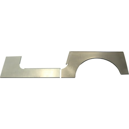 1976-1986 JEEP CJ 7 Outer Rocker Panel & Rear Quarter Panel Kit - RH