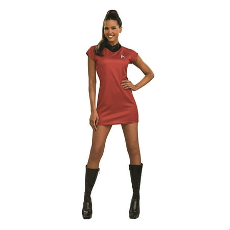 Star Trek Womens Movie Deluxe Red Dress Adult Halloween