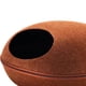 thumbnail image 3 of Cama premium para , cueva desmontable con cremallera, cama para mascotas, cama para mascotas, escondite semicerrado, casa , Marrón Colco Cueva de la cama del gato, 3 of 7