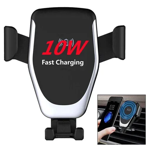 Universal Wireless Fast Car Charger Air Vent Mount Gravity Phone Holder Qi 10W