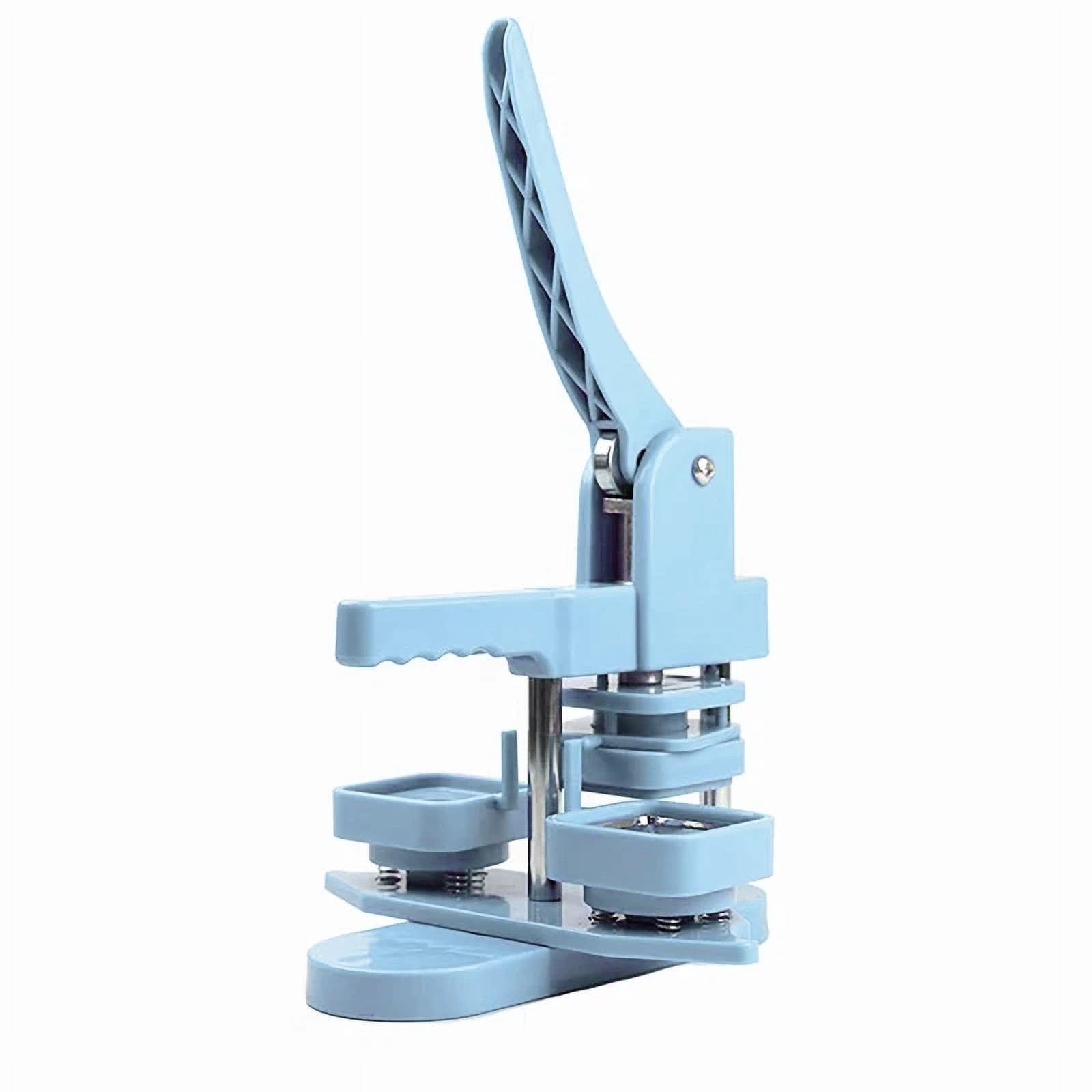 Square Badge Button Maker 50x50mm Manual Press Badge Machine ,Beginner-Friendly