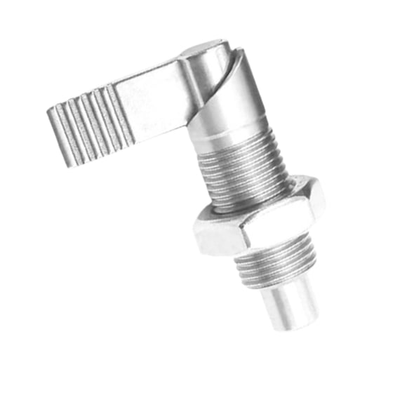 Indexación de palanca Spring Spunger M12x1.5 Accesorio con Notch Stop Retráctil para lugares de herramientas de rodadura de lugares ajustados