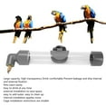 thumbnail image 4 of 260ml Automatic Bird Water Feeder Needle Spout Bird Cage Hanging Auto Waterer Dispenser Bird Leakproof Auto Drinking Device for Pet Birds (Grey), 4 of 9