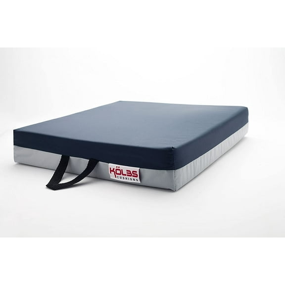 Kolb's Gel Supreme Wheelchair Seat Cushion, 18 X 16 X 3 Inch | 1 Count