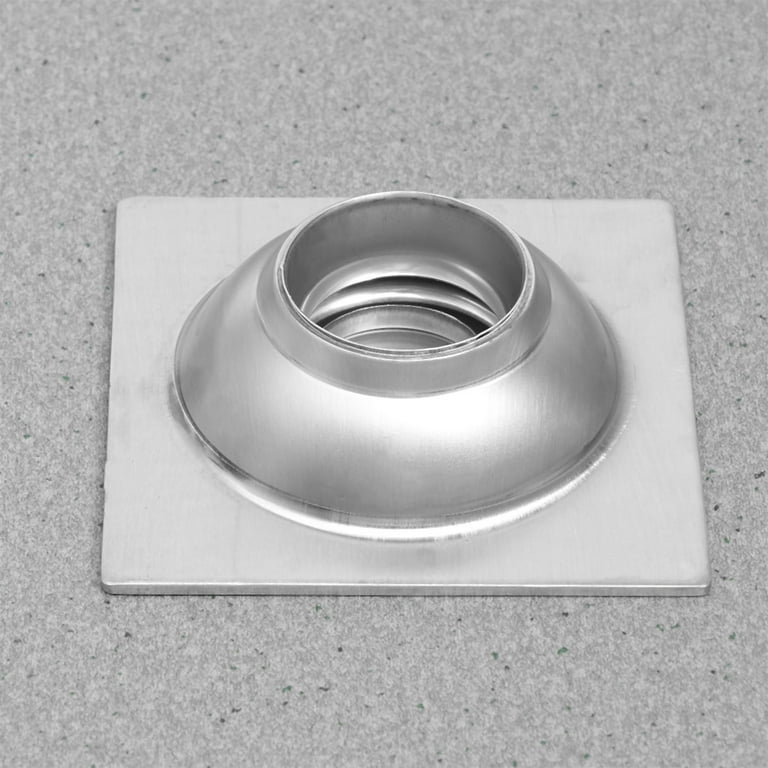 Fashion Bathroom Drain Cover Durable Stainless Steel Shower Drain with Lid  for Floor Laundry Kitchen Bathroom(Random Pattern)