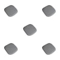 thumbnail image 1 of Transemion 1/2/3/5 Comfortable And Durable Chair Cushion For Extended Memory Cotton Chair Cushion Memory Cotton Pad LightGray-B 40*40cm 5PCS, 1 of 6