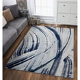 thumbnail image 5 of Illusions 6219 Ivory/Blue Elements Area Rug, Size - 5'3" x 7'7", 5 of 5