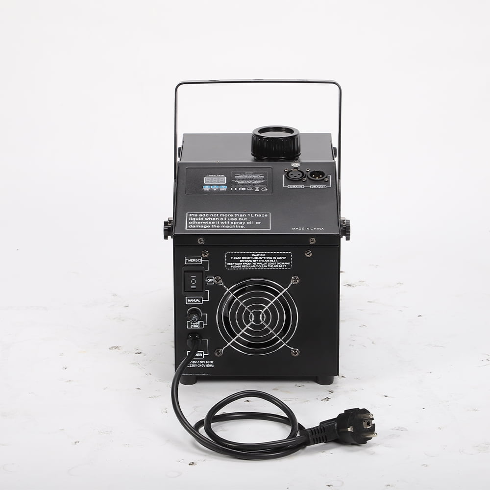 300W Mist Haze Machine Double Smoke Outlets DMX Small Stage Effect Smoke Machine Perfect For Wedding DJ Concerts