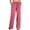 Watermelon Red, variant on Tii.MM Cotton Linen Pants for Women Summer Drawstring Pockets Wide Leg Loose Casual Palazzo Pants Beach Vacation Trousers 2025