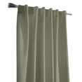 thumbnail image 3 of Loft Living Sicily Room Darkening Dual Header Indoor Curtain 50 x 95 in Taupe, 3 of 7