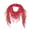 Watermelon Red, variant on Brown Scarf Women Lace Sheer Floral Scarf Shawl Wrap Tassel Scarf