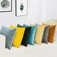 thumbnail image 2 of Dtwnek Velvet Pillow Covers, Soft Throw Pillow Cases Couch Pillows for Bed, Sofa, 16x16 inch, 2 of 7