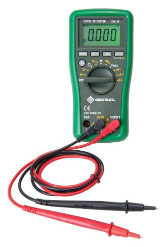 Image of Greenlee DM-25 Digital Multimeter at Walmart website