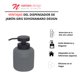 thumbnail image 4 of Namaro Design Dispensador De Jabón Gris Soho, 4 of 4