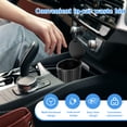 thumbnail image 2 of OKYMOTOR 2Pcs Car Trash Cup Holder with Lid Leak Proof ABS Car Trash Can 2 Rolls Trash Bags Included, One-Hand Operation for Car Home & Office, 2 of 10