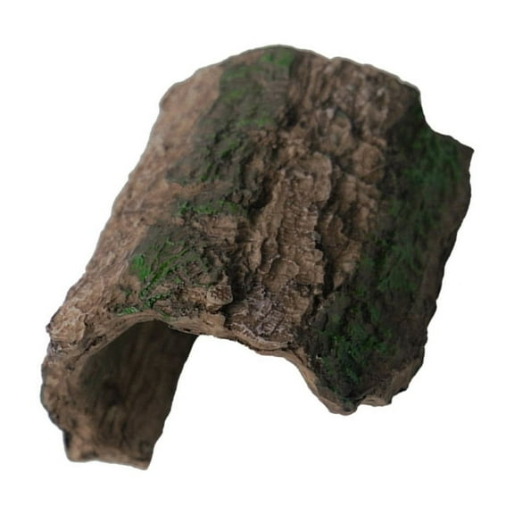 Misright Realistic Driftwood Tree Stump for Aquariums Fish Shrimp Hideouts Shelter Cave