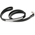 thumbnail image 2 of Rhinestone Pet Leash Sturdy Fake Leather Dog Training Rope Dog Walking Leash, 2 of 6