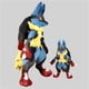 thumbnail image 2 of Anime japonés Pokémon Muñecas grandes Lucario 70cm/130cm Juguetes de peluche de alta calidad Figura de acción Regalo de cumpleaños periférico, 2 of 5
