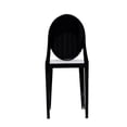 thumbnail image 4 of Hawthorne Collection Chaise de Salle à Manger Noire (Ensemble de 2), 4 of 5