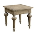 thumbnail image 5 of Artum Hill Louis Sandstone Brown 24" Square End Table with 13" Storage Drawer, 5 of 5