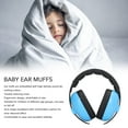 thumbnail image 3 of Baby Ear Muffs, Blue Infants Earmuffs Size Adjustable Hearing Protection  for Kids, 3 of 7