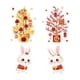thumbnail image 4 of Adhesivos para ventanas Calcomanías adorables a prueba de agua Exhibición tradicional china Pegatinas para ventanas de año Nuevo para decoraciones de Sunnimix etiqueta de la ventana, 4 of 8