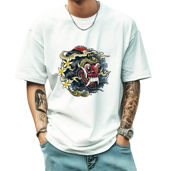 Graphic Tees for Men Summer New Print Casual Tee Fashion Trend Sports Shirt Select