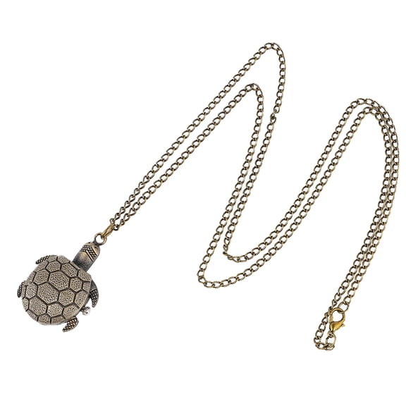 ADDHAT Vintage Quartz Pocket Watch with Chain, Mechanical Style Unisex Timepiece for Men and Women