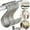 5PC, variant on Djiypn 5 Pack S Hooks for Hanging, 4 Inch Metal S Shaped Hook Heavy Duty Hanging Hooks for Pots, Pans, Plants, Bags, Cups, Clothes (Silver)