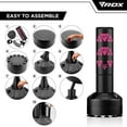 thumbnail image 5 of RDX Kids Punching Bag with Gloves, 4FT Heavy Duty Junior RONIN Target Pedestal Bag Set Suction Cup Stand Base, 5 of 9