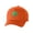 Orange, variant on St Patrick's Day Fitted Hat, Four Leaf Clover Flex Fit Baseball Hat - Clover & Dublin