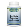 Lecithin Capsules 19 Grains by Vitamin Discount Center - 250 Softgels