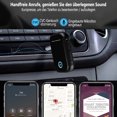 thumbnail image 2 of Adaptador Bluetooth para Coche, Adaptador Mini Aux Bluetooth 5.0 con Llamadas Manos Libres, Conexión Dual, Tiempo de reproducción 16H, Receptor Bluetooth para Coche, estéreo doméstico, Auriculares, 2 of 7