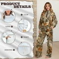 thumbnail image 5 of Garronmavis Matching Sweat Sets for Women Camo Hoodie Womens Sweatsuits 2 Piece Set Long Sleeve Track Suits for Women Set with Pockets, Size L, 5 of 6