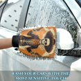 thumbnail image 6 of Qxltty Cowboy Skull Car Wash Mitt 2pcs Scratch Free Lint-Free Antistatic Microfiber 7.09×10.24in, 6 of 8