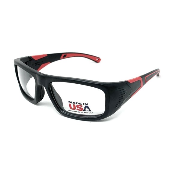 OnGuard Safety Eyewear RxAble Goggles US-110S Black / Red Metal Free 59mm USA