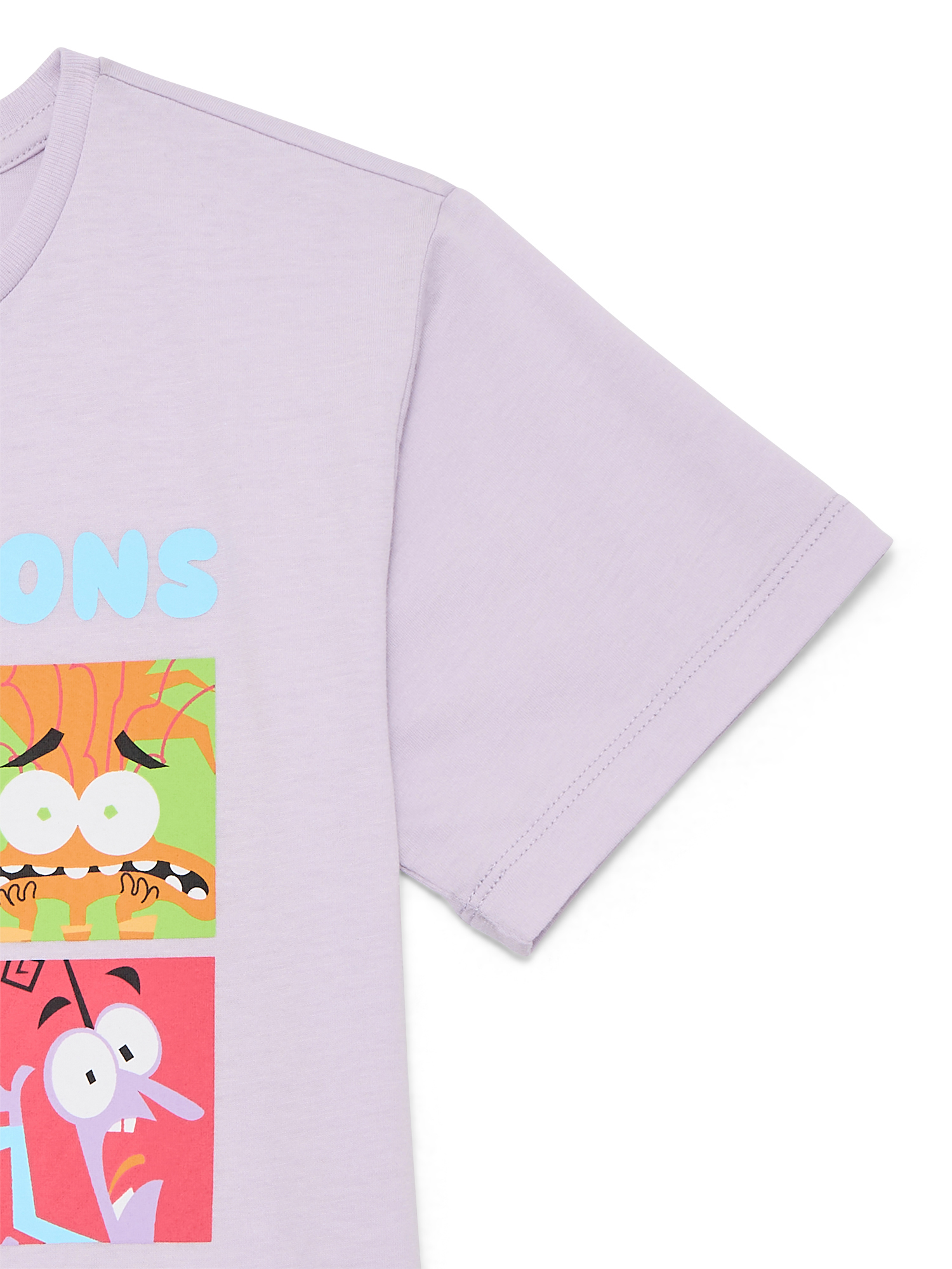 Inside Out 2 Girls Emotions Graphic Tee with Short Sleeves, Sizes 4-18